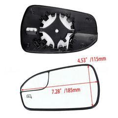 For Ford Fusion 2013-2020 Left Driver Side Wing Door Mirror Glass Heated View EA 6B93BC-57