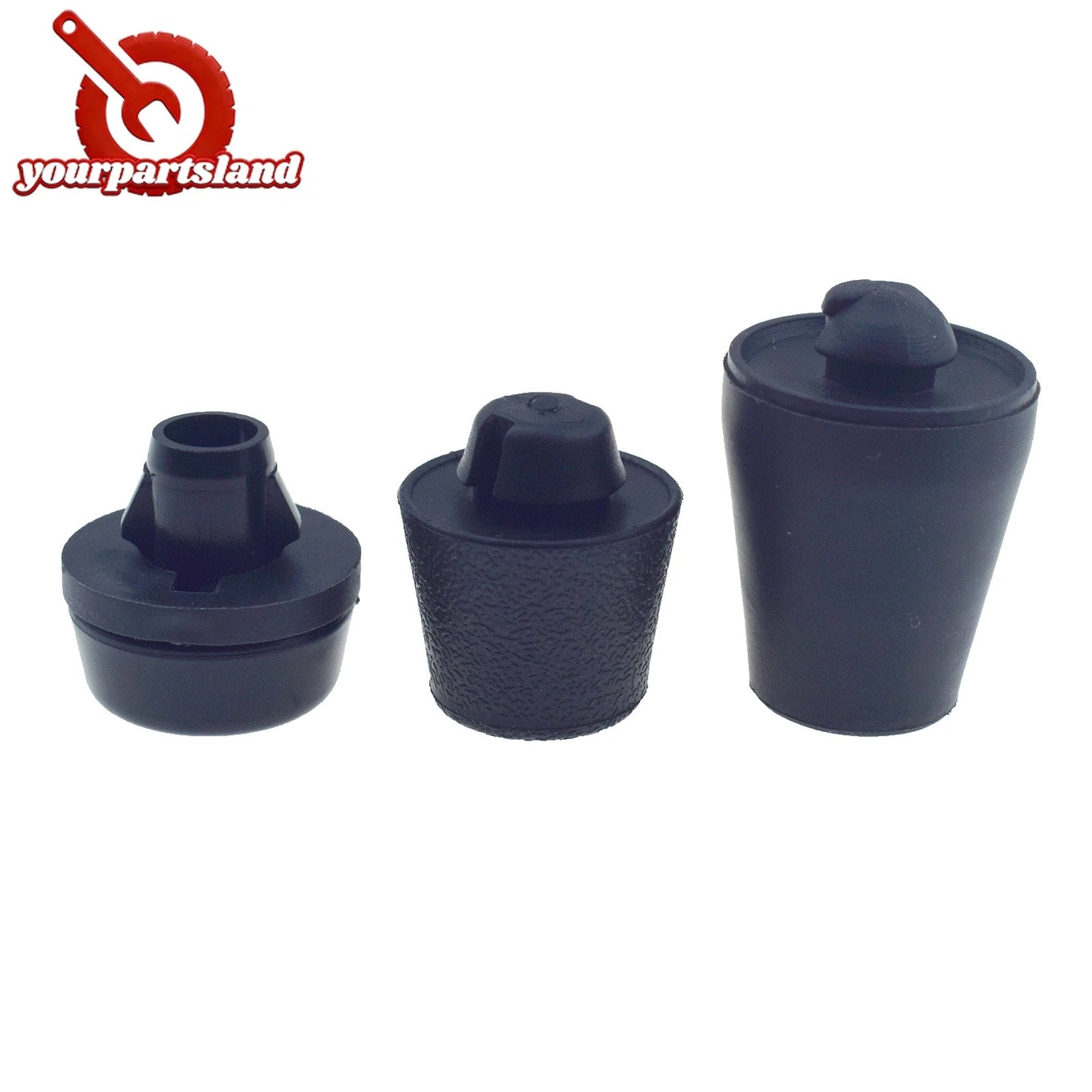 3X Tailgate Cushioning Granular Rubber Pad For Toyota Prado 150 10-21 6727260050 6B93BC-57