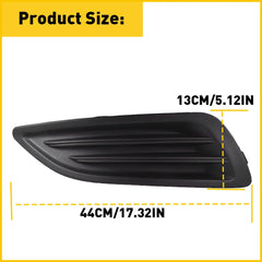2PCS For 2014-2019 Ford Fiesta Front Bumper Insert Fog Light Cover Left Right 6B93BC-57