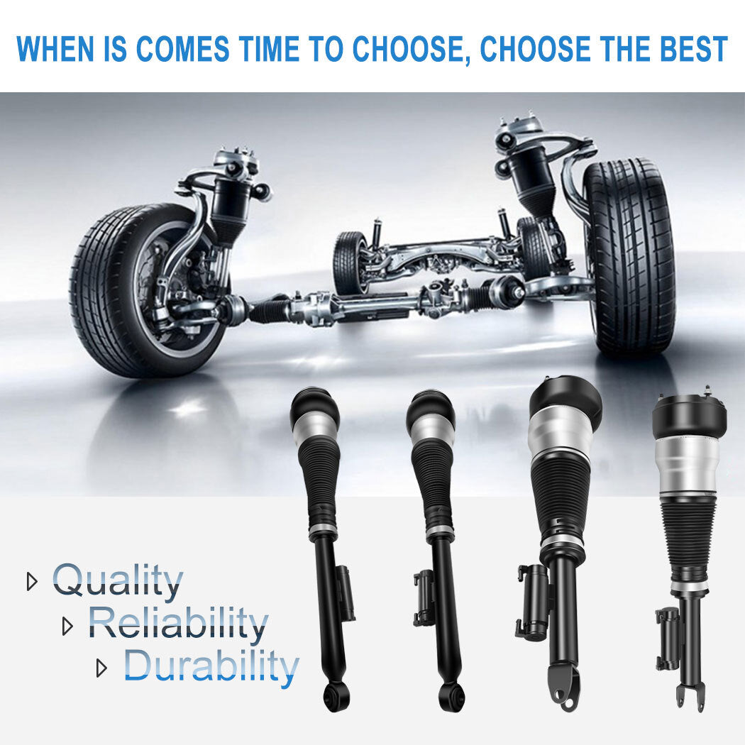 4PCS Front Rear Air Suspension Shock For RWD Mercedes W222 S350 S550 S63 S65 6B93BC-57