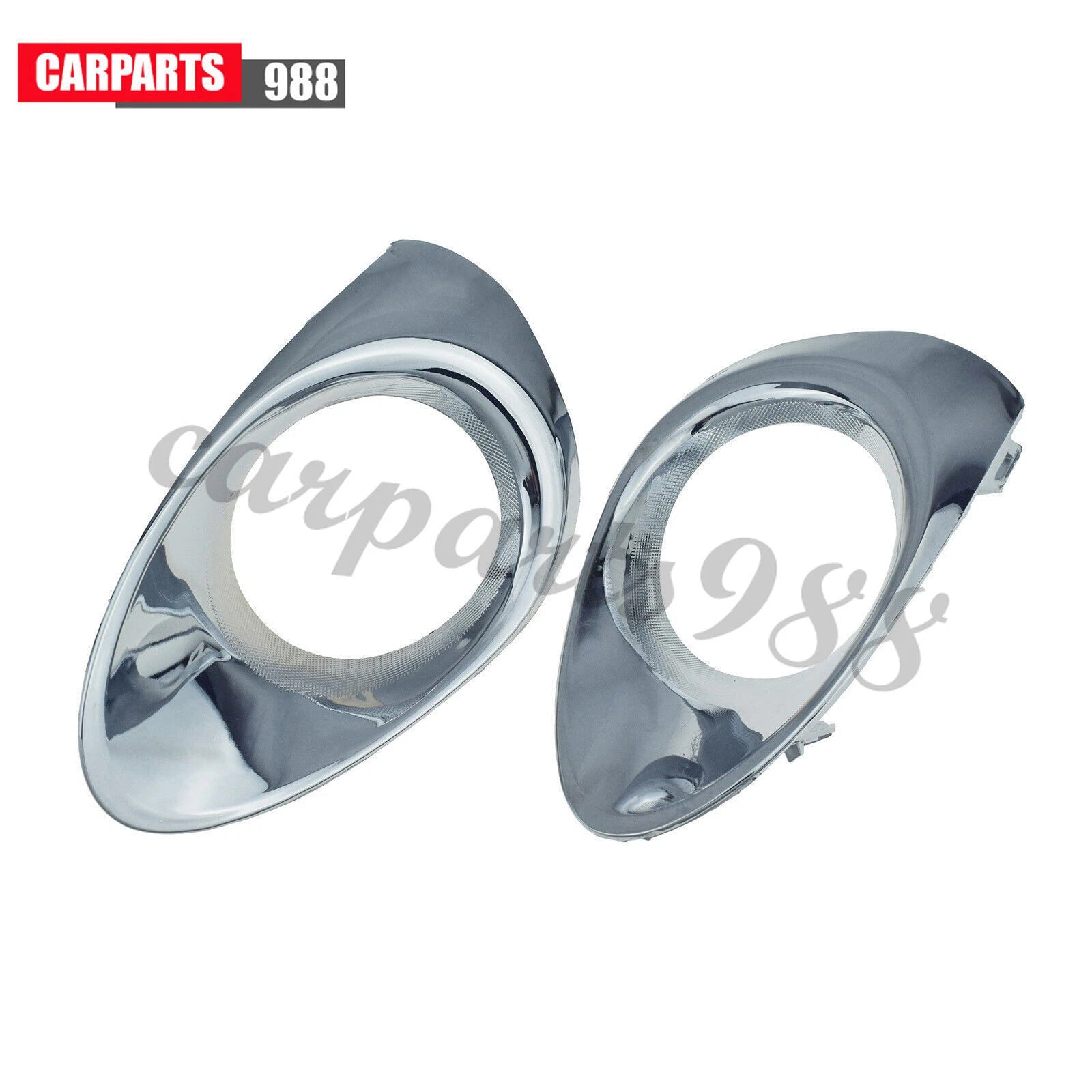 Pair Fog Light Trim Chrome For 2013-15 Lexus RX350 RX450h 814810E110 814820E110 6B93BC-57