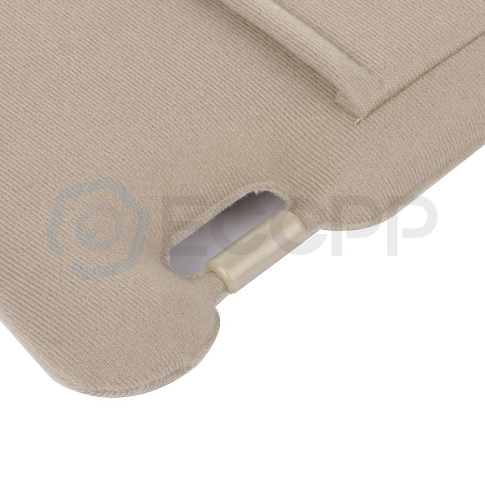For 2013-2016 Toyota Venza Beige Pair Left & Right Side Sun Visor w/ Sunroof 6B93BC-57