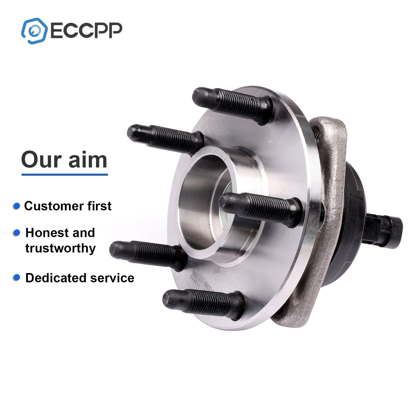 1Pc Wheel Hub Bearing Front For 2011-2013 Chevrolet Caprice 2008 2009 Pontiac G8 6B93BC-57