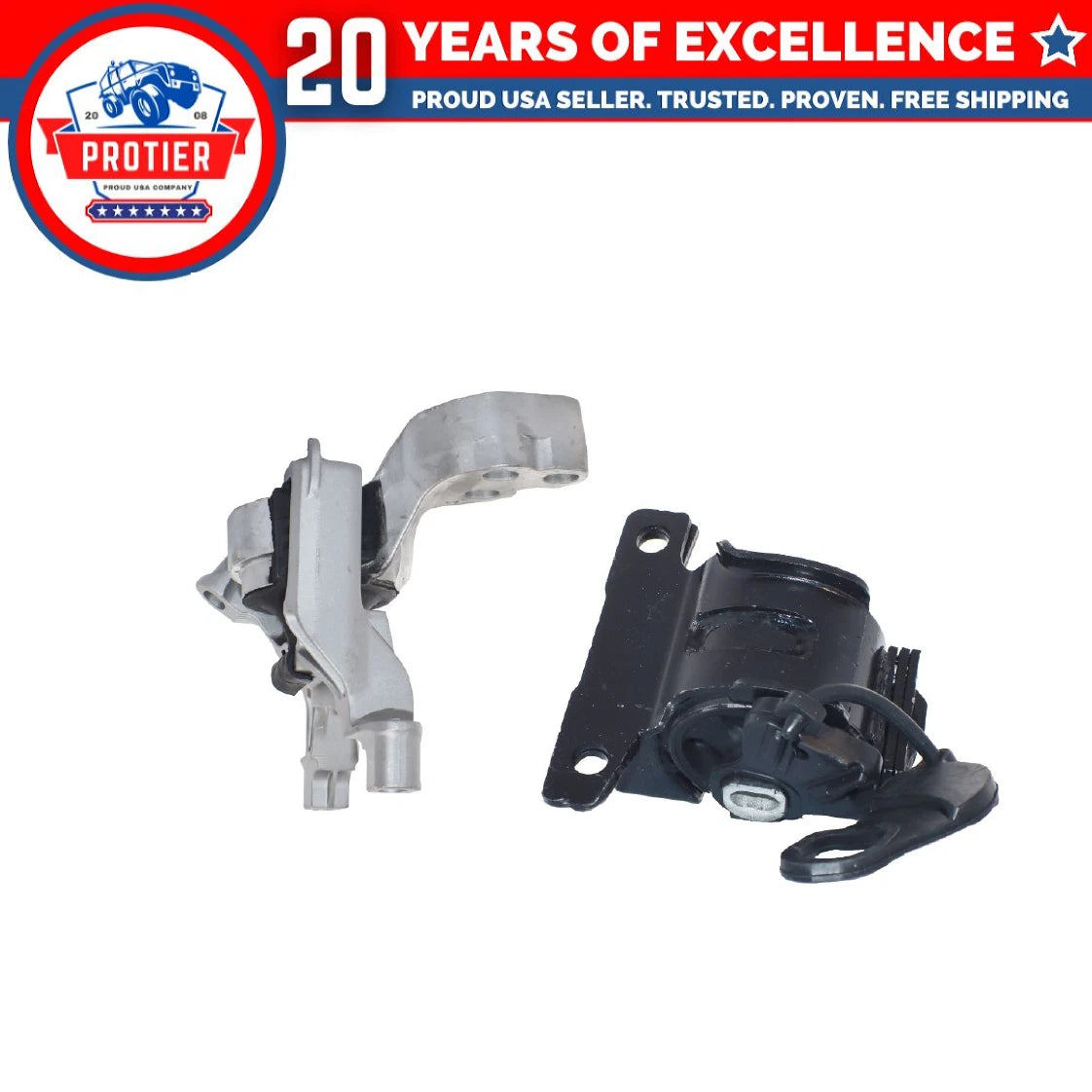 Motor & Trans Mount 2PCS Set Fit 14-18 Mazda 3/ 14-17 6/14-16 3 Sport/14-16 6B93BC-57