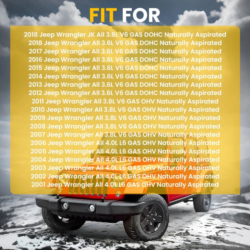 4X Oxygen O2 Sensors For 2011-18 Jeep Wrangler 2001-2018 4.0L 3.8L 3.6L V6 L6 EA 6B93BC-57