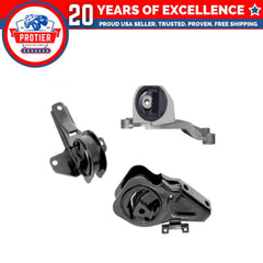 Transmission Mount Set Compatible for 1997 - 2001 Chevrolet Malibu 2.4L / 3.1L 6B93BC-57