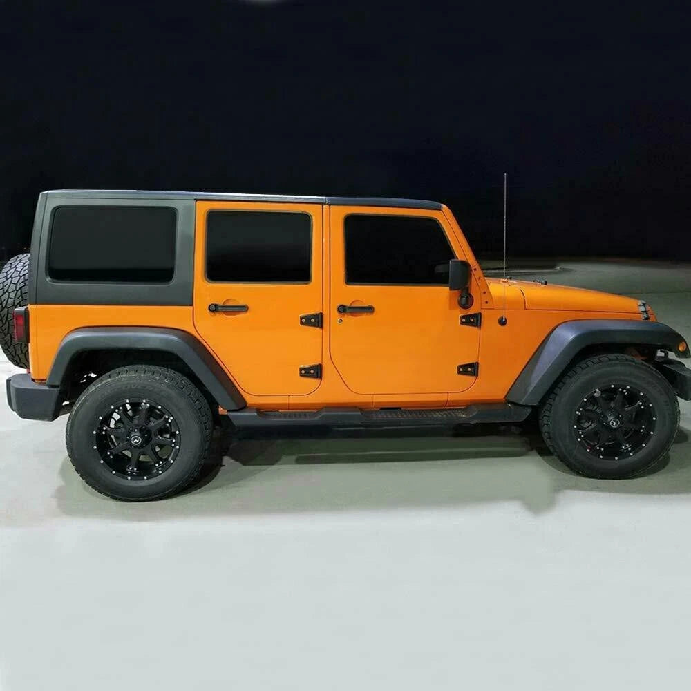Door Hinge Cover Trim for Jeep Wrangler JKU JK 2007-2018 Exterior Accessories 6B93BC-57
