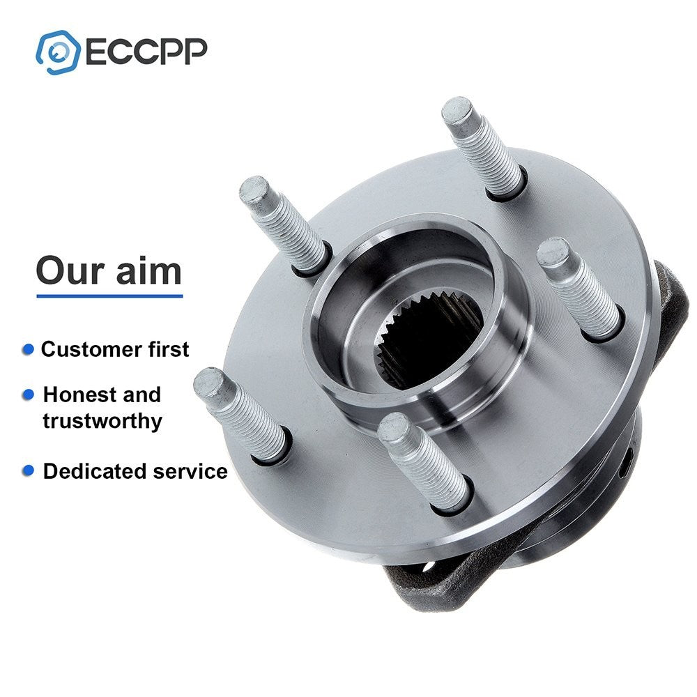 2 Pcs Front Wheel Hub Bearings For Chevy Malibu 2004-2012 Pontiac G6 2005-2010 KOEEP