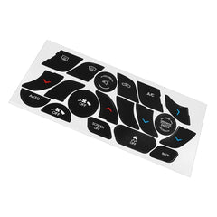FITS FOR 14-17 CHRYSLER 200 AC CLIMATE CONTROL BUTTON REPAIR DECALS STICKERS EOA 6B93BC-57