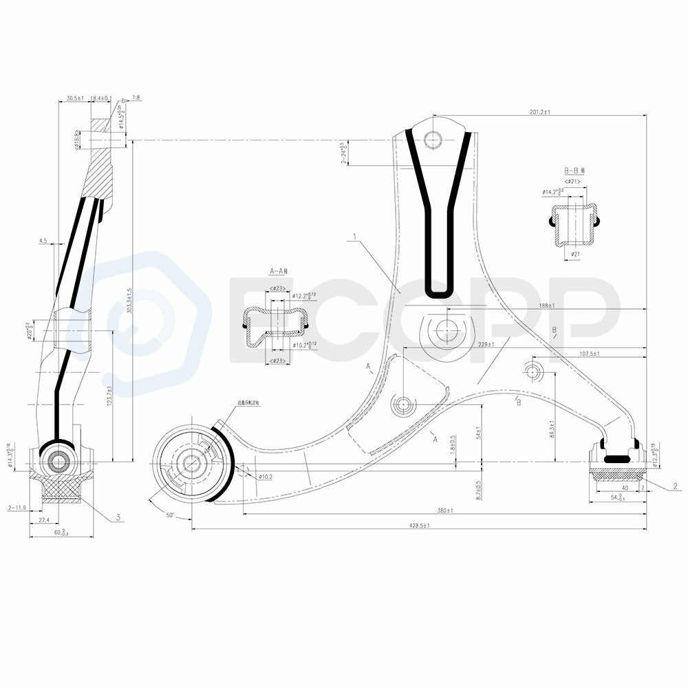 For 2006-2011 Hyundai Accent 6PCS Front Lower Control Arms Ball Joints Sway Bars 6B93BC-57