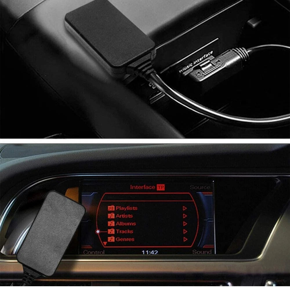 Audio Cable Adapter AMI MMI Bluetooth Music For Interface Audi A3 A4 A5 AUX EOA 6B93BC-57