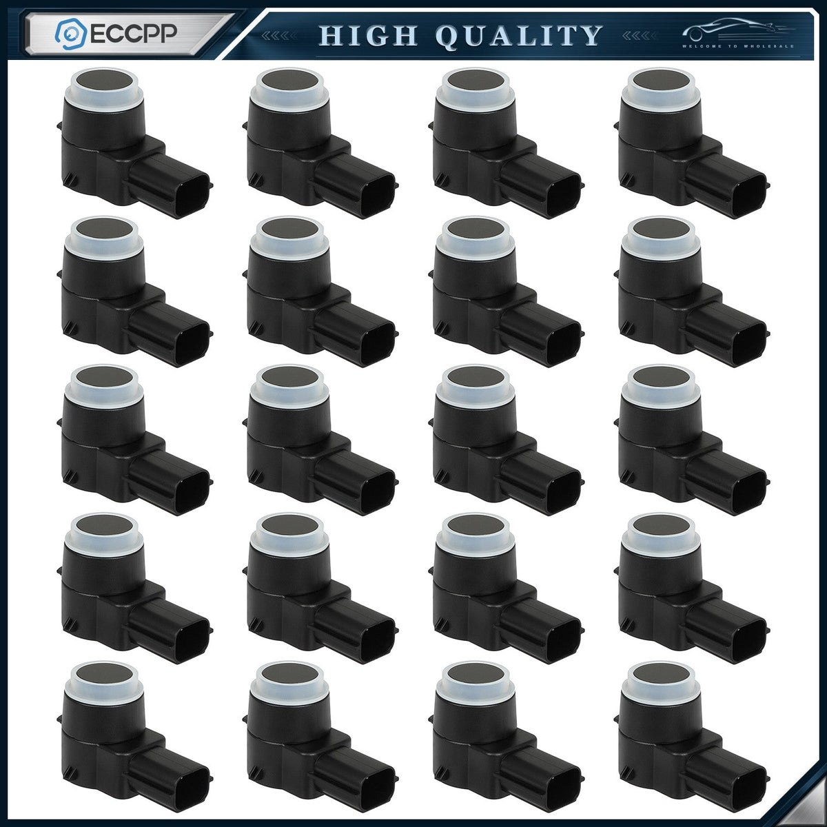 ECCPP 20 PCS PDC Parking Distance Sensor For Chevrolet Silverado 1500 4.3L 07-13 6B93BC-57