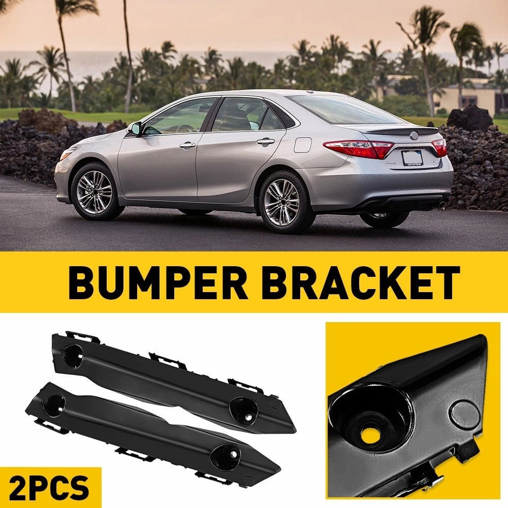 Bumper Bracket Supports For 2015 2016 2017 Toyota Camry Front Left Right Side 6B93BC-57