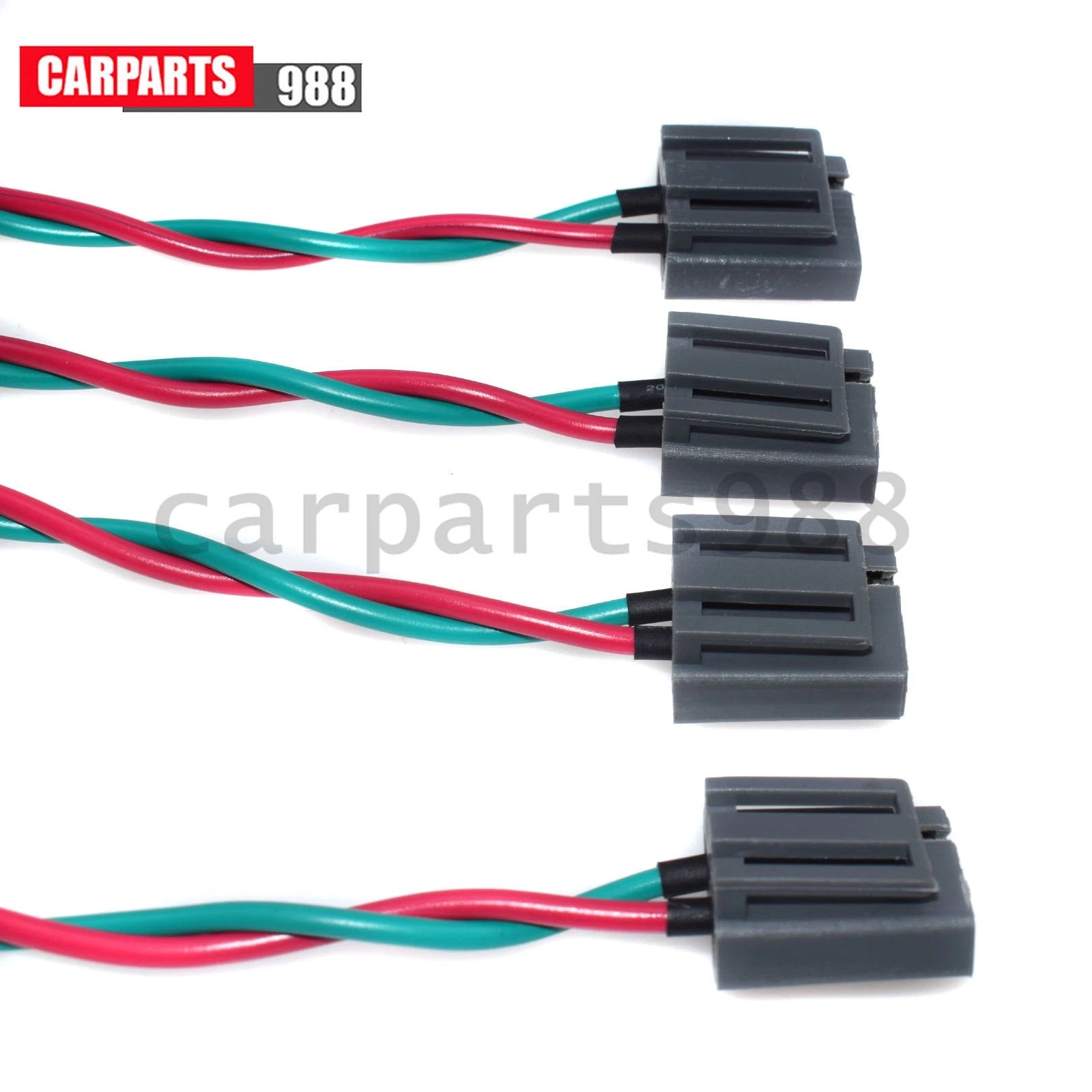 4PCS Distributor Pigtail Wire Harness For GM HEI Power &Tach Connector Plug 12V 6B93BC-57