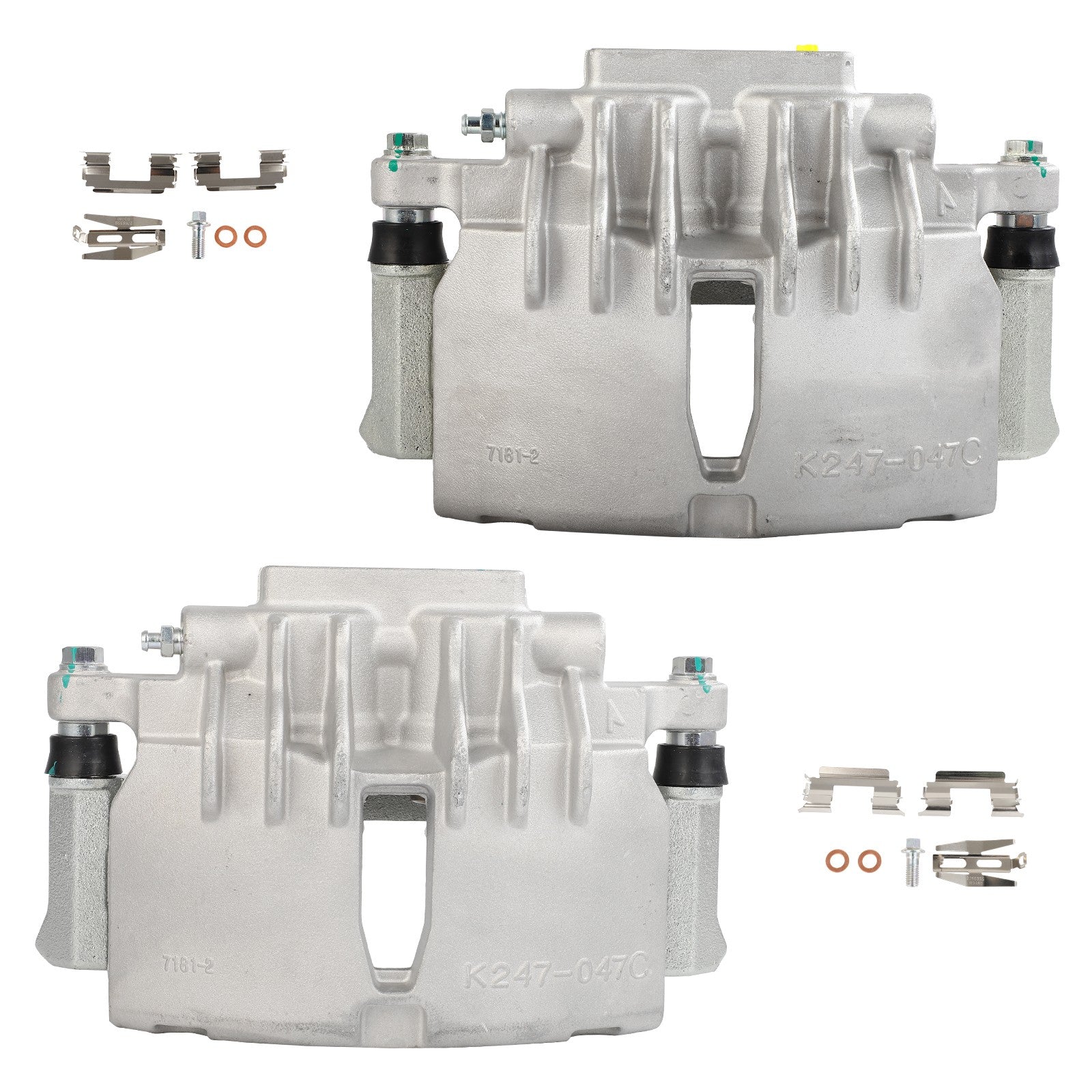 Front Left Right Brake Calipers 2Pcs For 2003-2004 Ford Mustang 18B4839, 18B4838 6B93BC-57