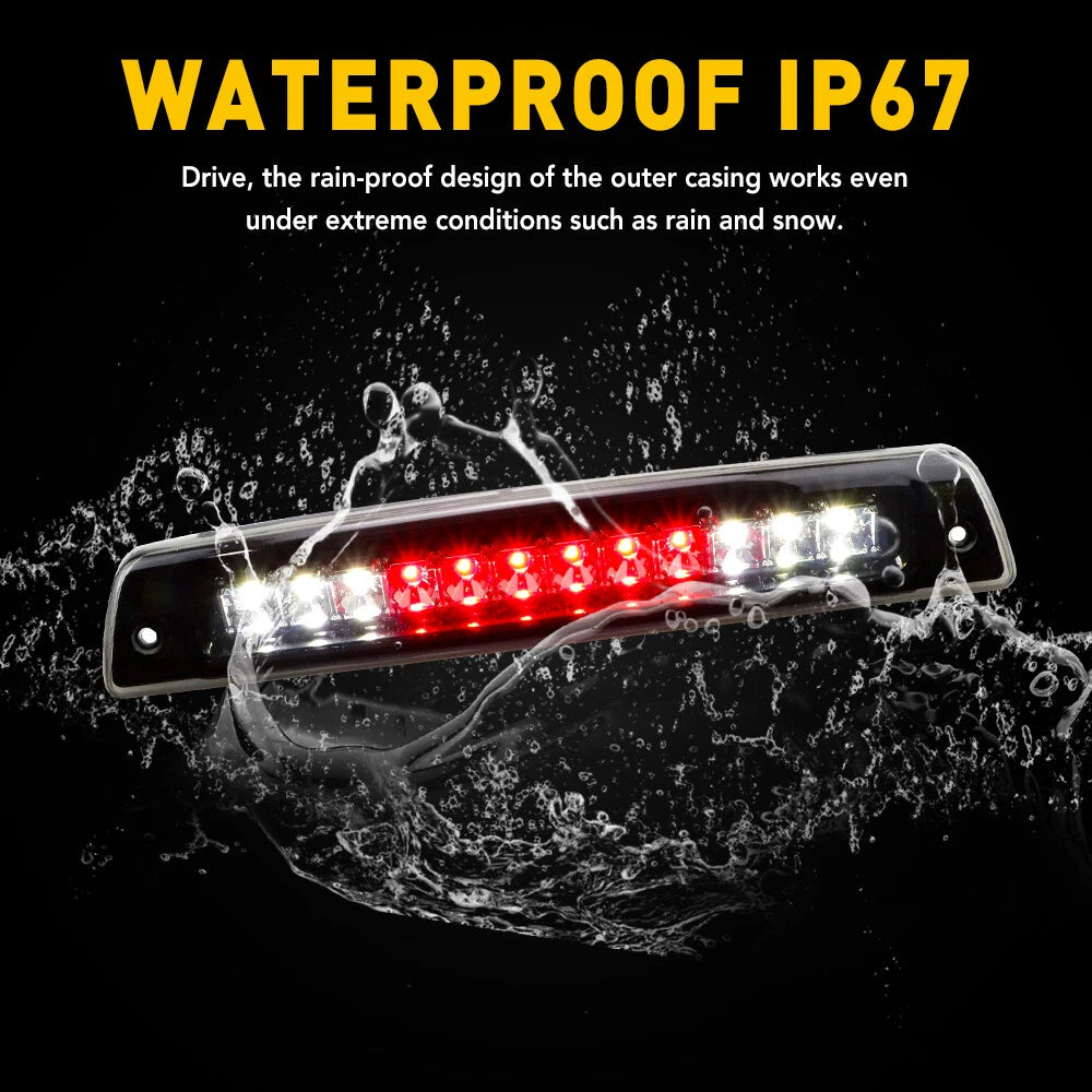 For 1994-01 Dodge Ram 1500 2500 3500 LED 3RD Third Tail Brake Cargo Lamp Light A 6B93BC-57