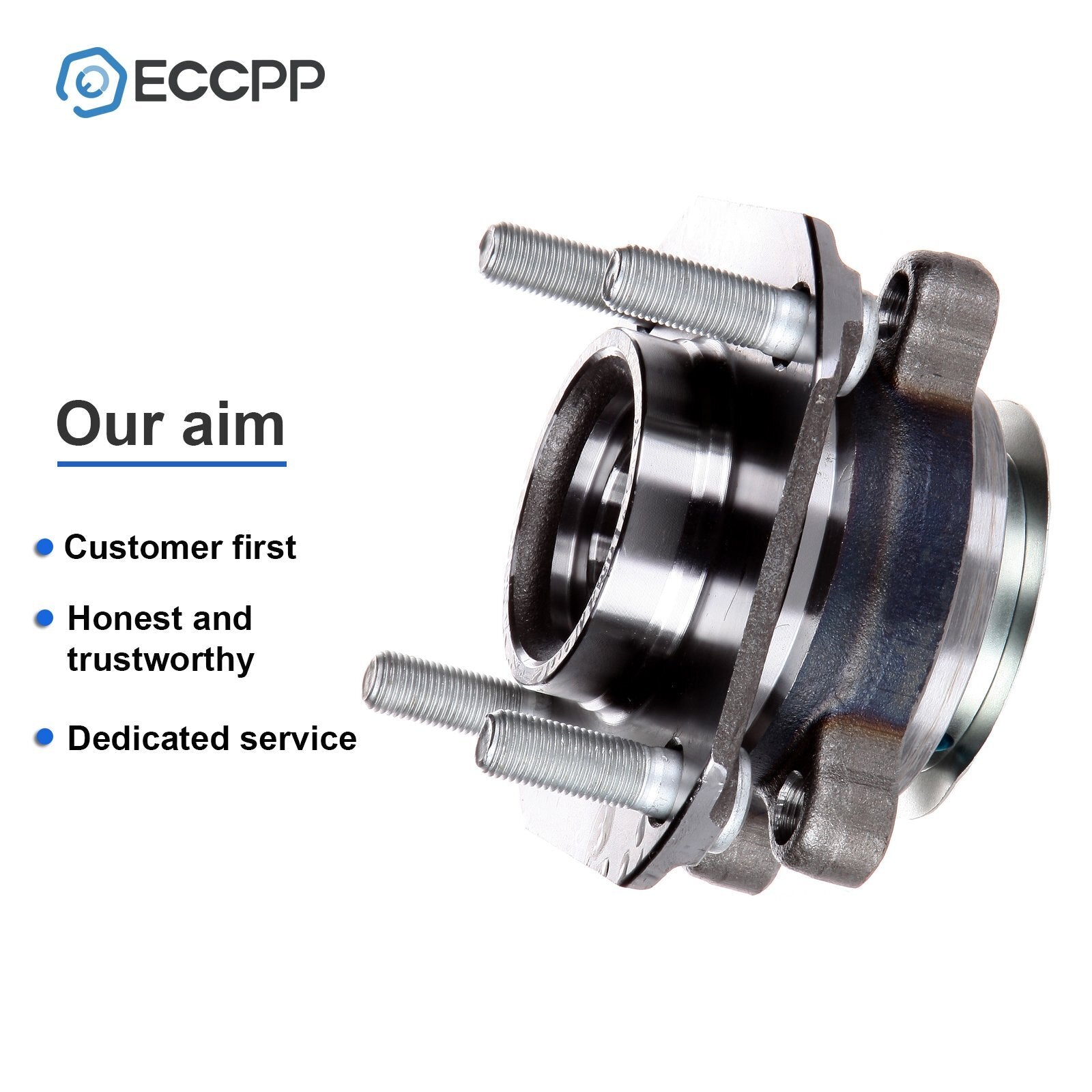 1Pc Wheel Hub Bearing Assembly Front For Nissan Sentra Non-ABS 2.0L 2007-2012 6B93BC-57