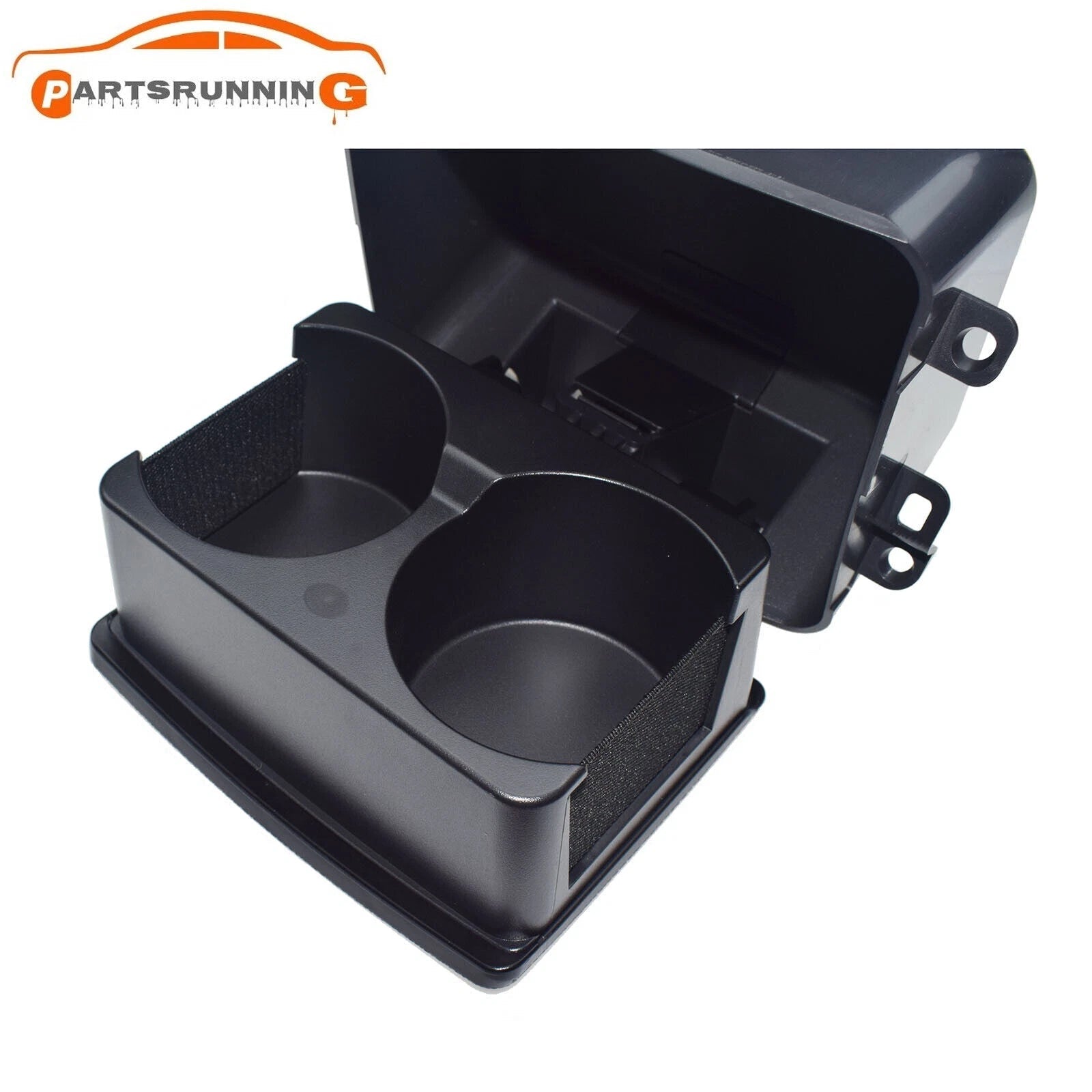 Front Center Console Cup Holder Rear Seats For 16-18 Ford Explorer GB5Z7813562BA 6B93BC-57