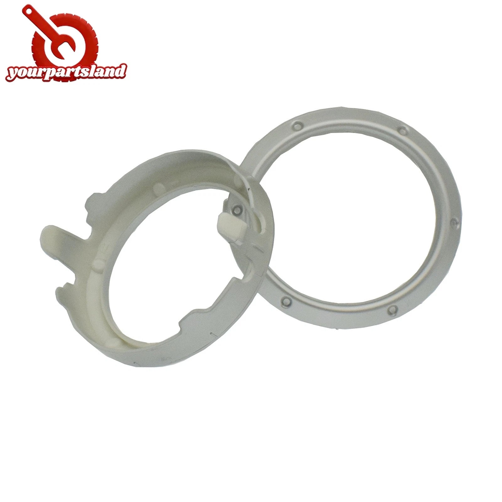 2PCS Pair Fog Light Trim for Toyota Highlander 2004-2007 8148348010,TO1038161 6B93BC-57