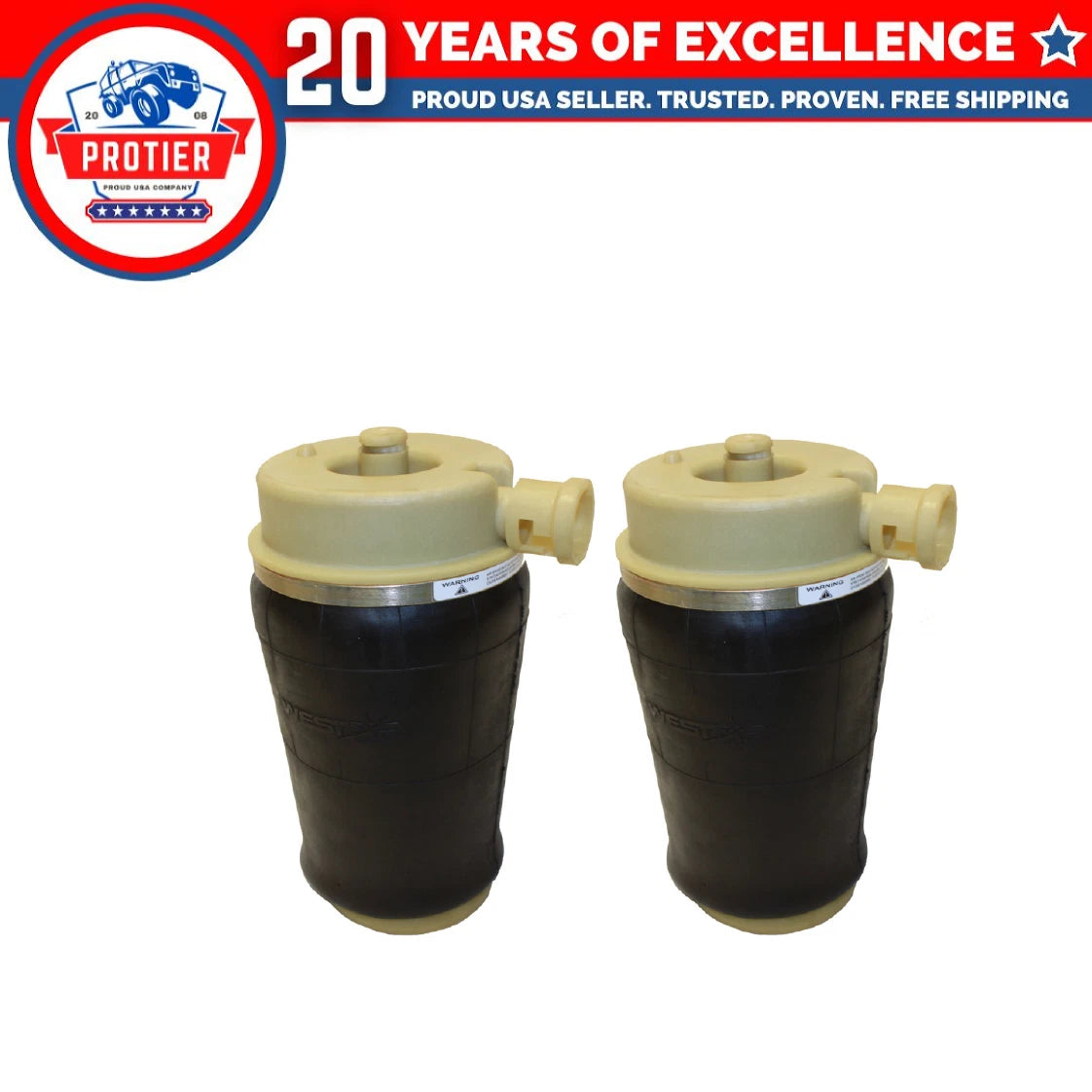 Rear Suspension Air Spring Pair Fit Ford Expedition 2WD/ Lincoln Navigator 2WD 6B93BC-57