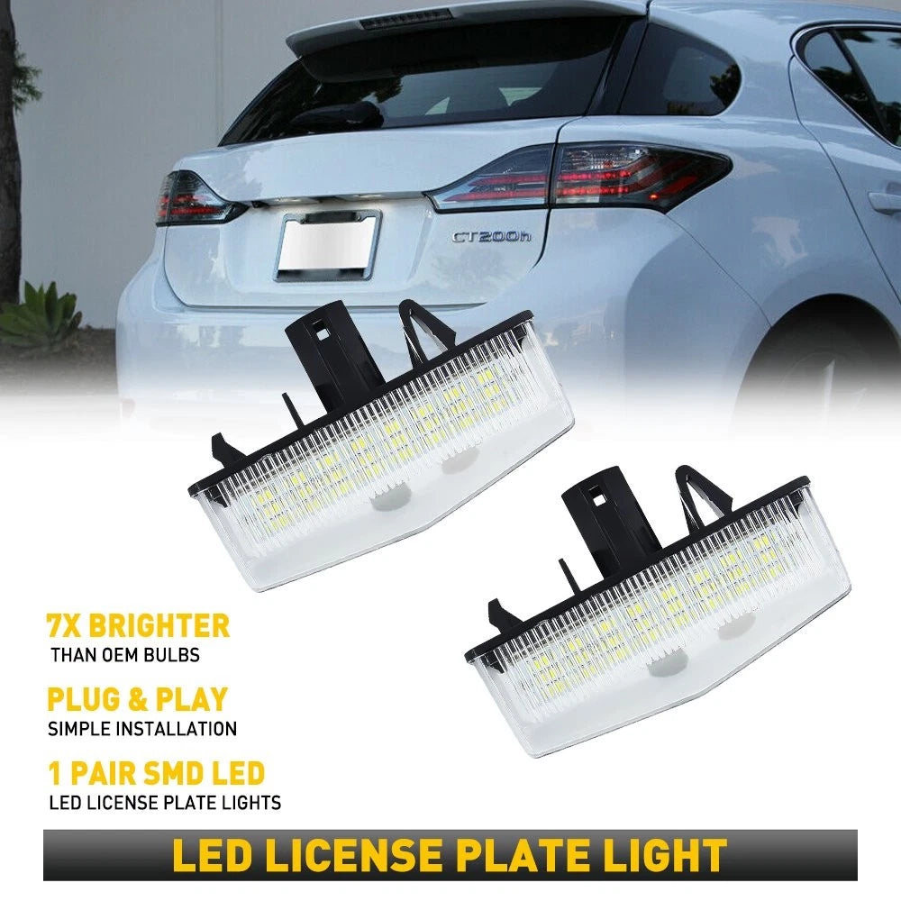 AUXITO LED License Plate 6000K Light White for 2004-2015 Prius Toyota Scion tC AUXITO