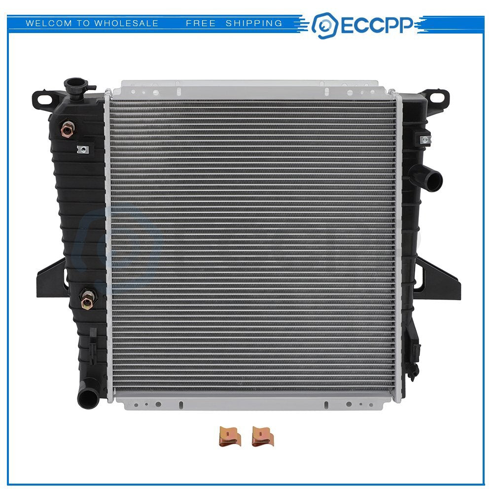 Aluminum Radiator For 1995-1997 Ford Explorer 4-Door 4.0L V6 Replacement 6B93BC-57
