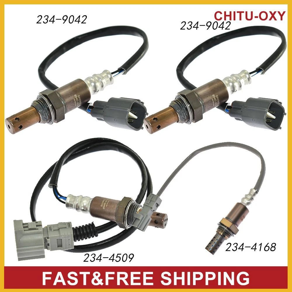 4X Up& Downstream Oxygen O2 Sensors For 04-06 Lexus RX330 3.3L Toyota Highlander 6B93BC-57