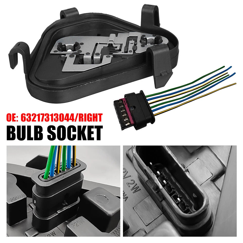 Passenger Right Bulb Socket Tail Light for 2012-2015 BMW 320i 328i 335i EOA 6B93BC-57