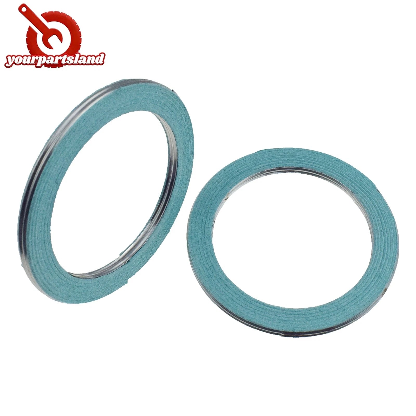 90917-06076 For Toyota Tacoma LEXUS GS400 ES300 LX450 2PCS Exhaust Pipe Gasket 6B93BC-57
