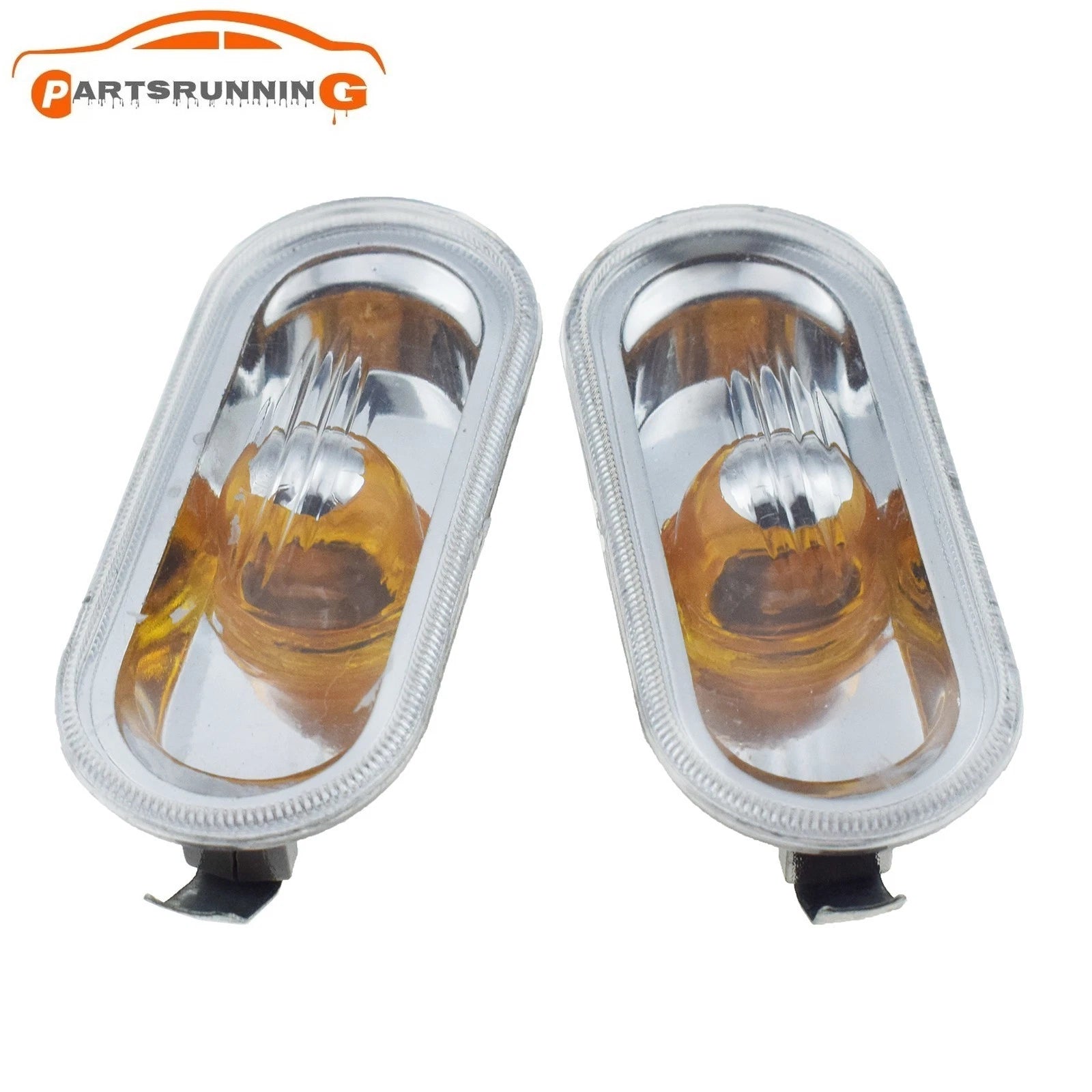 7H0949117 Pair LED Side Marker Turn Signal Lights for VW Amarok 2012-2017 6B93BC-57