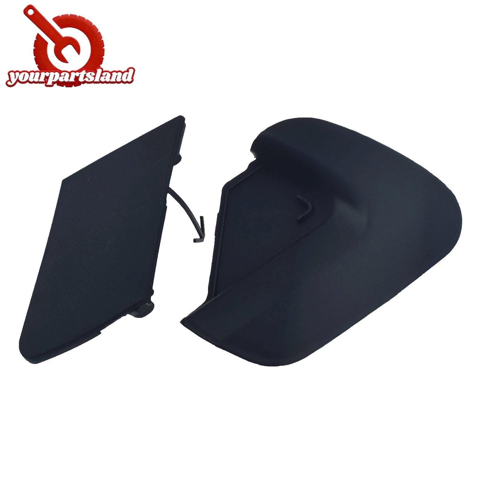 2x Front Bumper Tow Hook Cover 52127-52931 For Toyota Yaris LE 12-14 52129-0D050 6B93BC-57