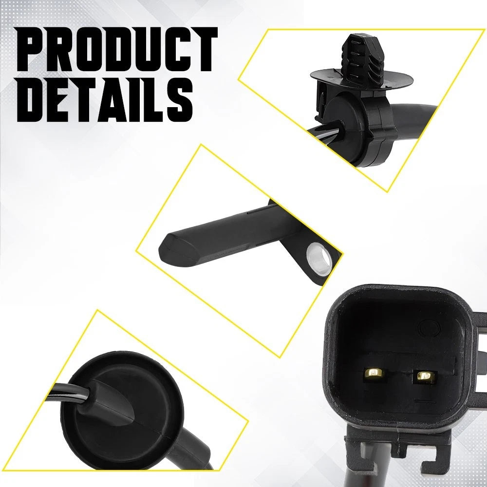 2x ABS Wheel Speed Sensors For 2009-16 Chevy Traverse GMC Acadia Buick Enclave A 6B93BC-57