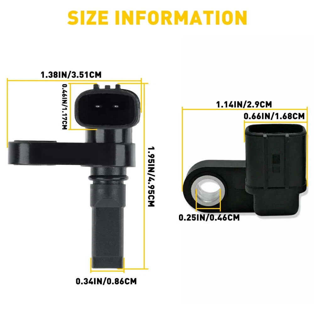 2X ABS Wheel Speed Sensor Front Rear Right Left For Toyota 4Runner Tacoma EOA 6B93BC-57