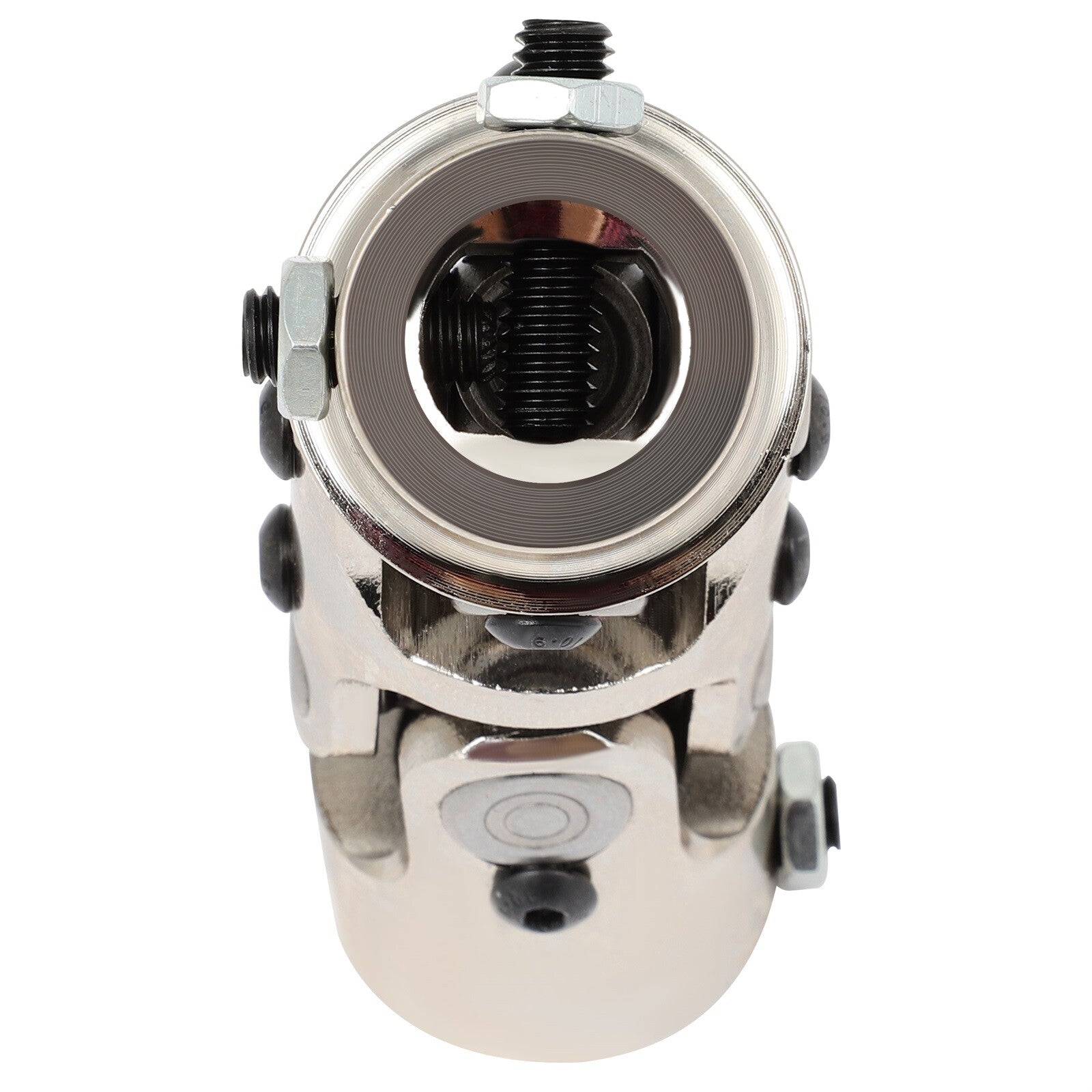 1" DD X 3/4" DD Double Steering U-Joint Chrome Universal Steering U Joint Shaft 6B93BC-57