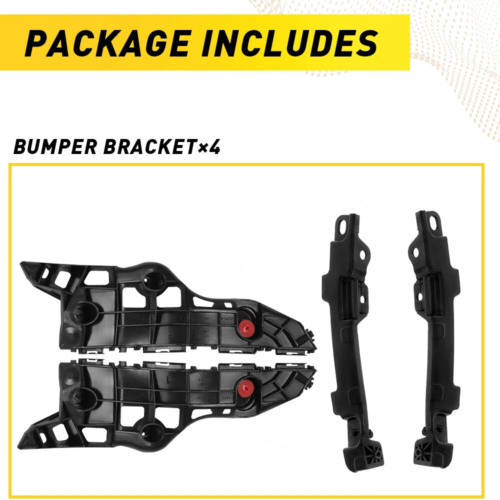 For Toyota Highlander 2014-2019 Bumper Bracket Retainer Front Holder Support EOA 6B93BC-57