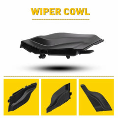 Front Wiper Windshield Side Cowl Extension Cover Trim For 2010-2015 Toyota Prius 6B93BC-57