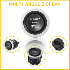 Start Stop Engine Button Switch Push For 2015-20 Land Rover Discovery SPORT 2.0L 6B93BC-57
