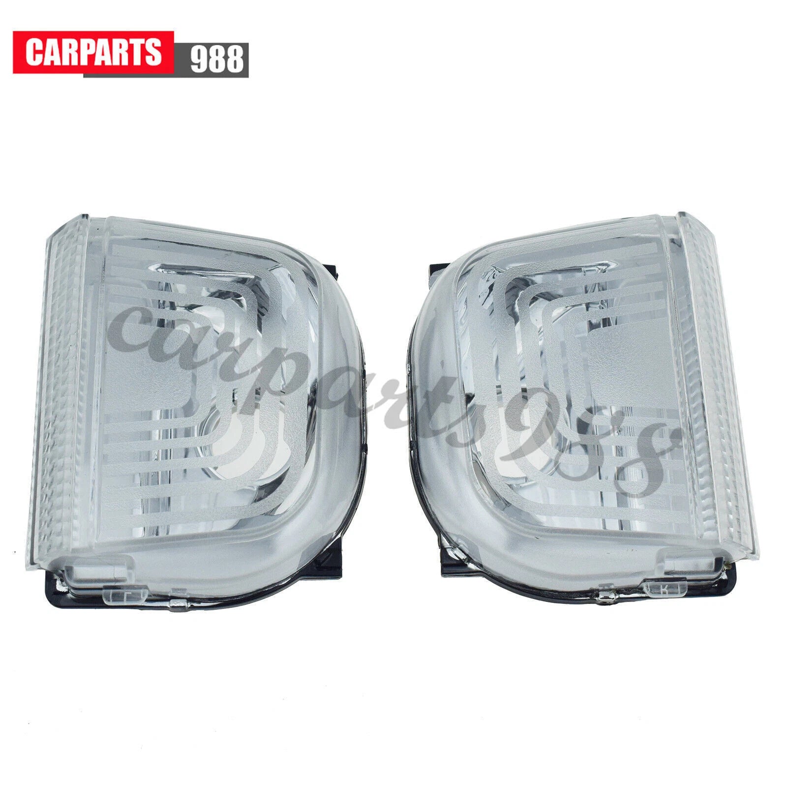 Pair Rearview Mirror Repeater Lamp Turn Signal Light For 19-20 Mercedes Sprinter 6B93BC-57