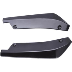 For Subaru WRX STI Spats Rear Splitter Bumper Lip Diffuser Canards Spoiler Black 6B93BC-57