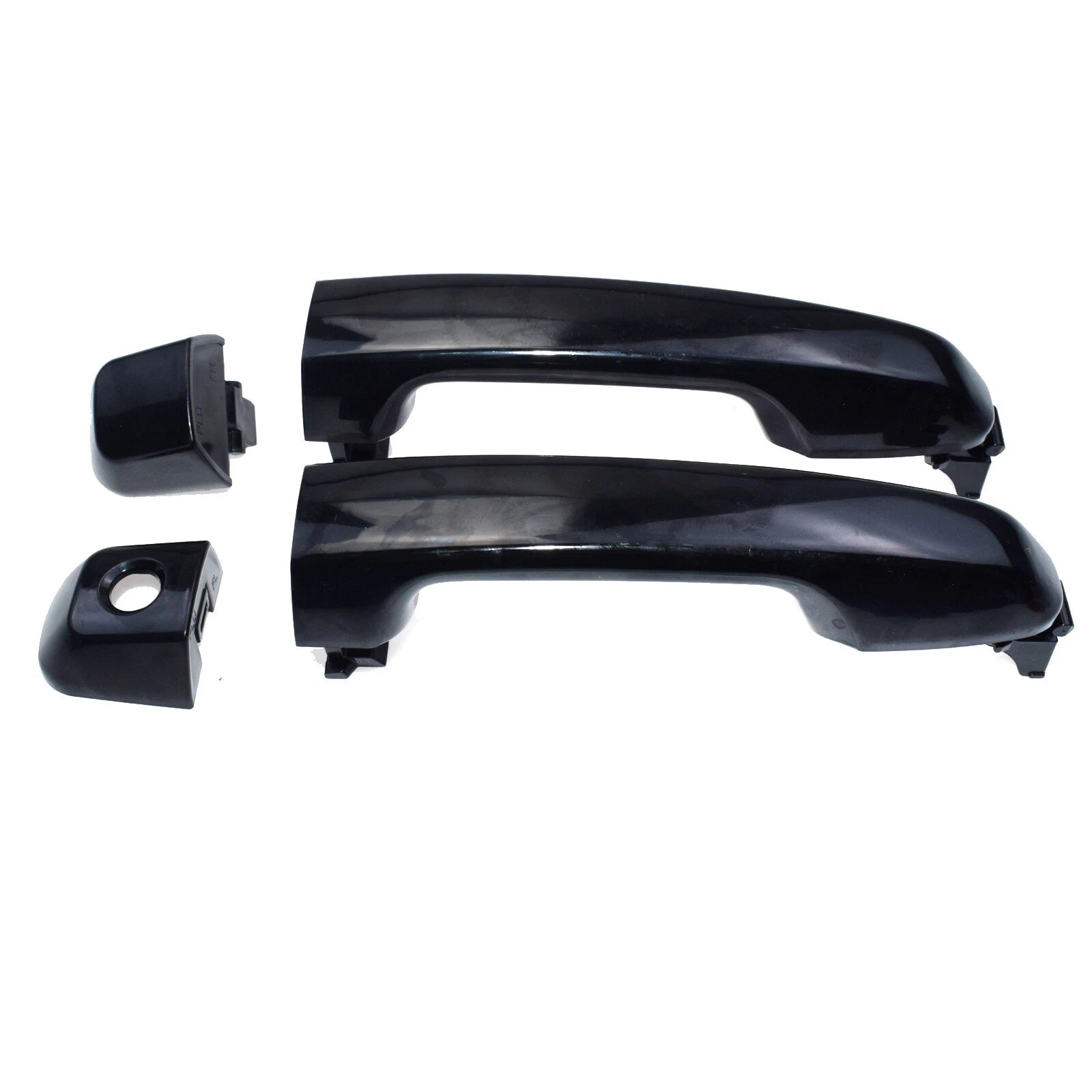 2Pcs Outside Door Handle Black Front Left Right for 2010-2014 Toyota 4Runner 6B93BC-57