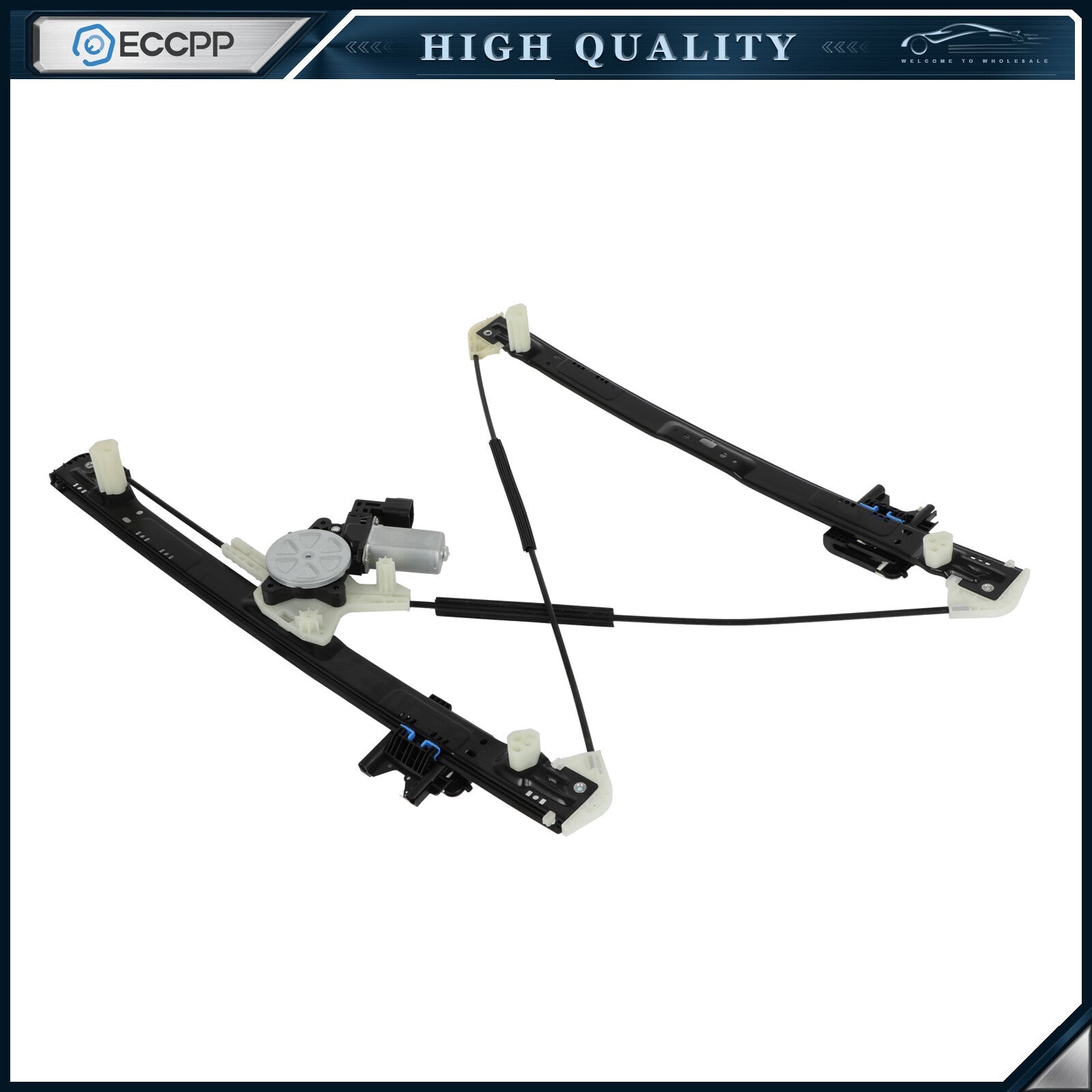 For Land Rover Range Rover 2013-2019 Front Driver Window Regulator with Motor 6B93BC-57