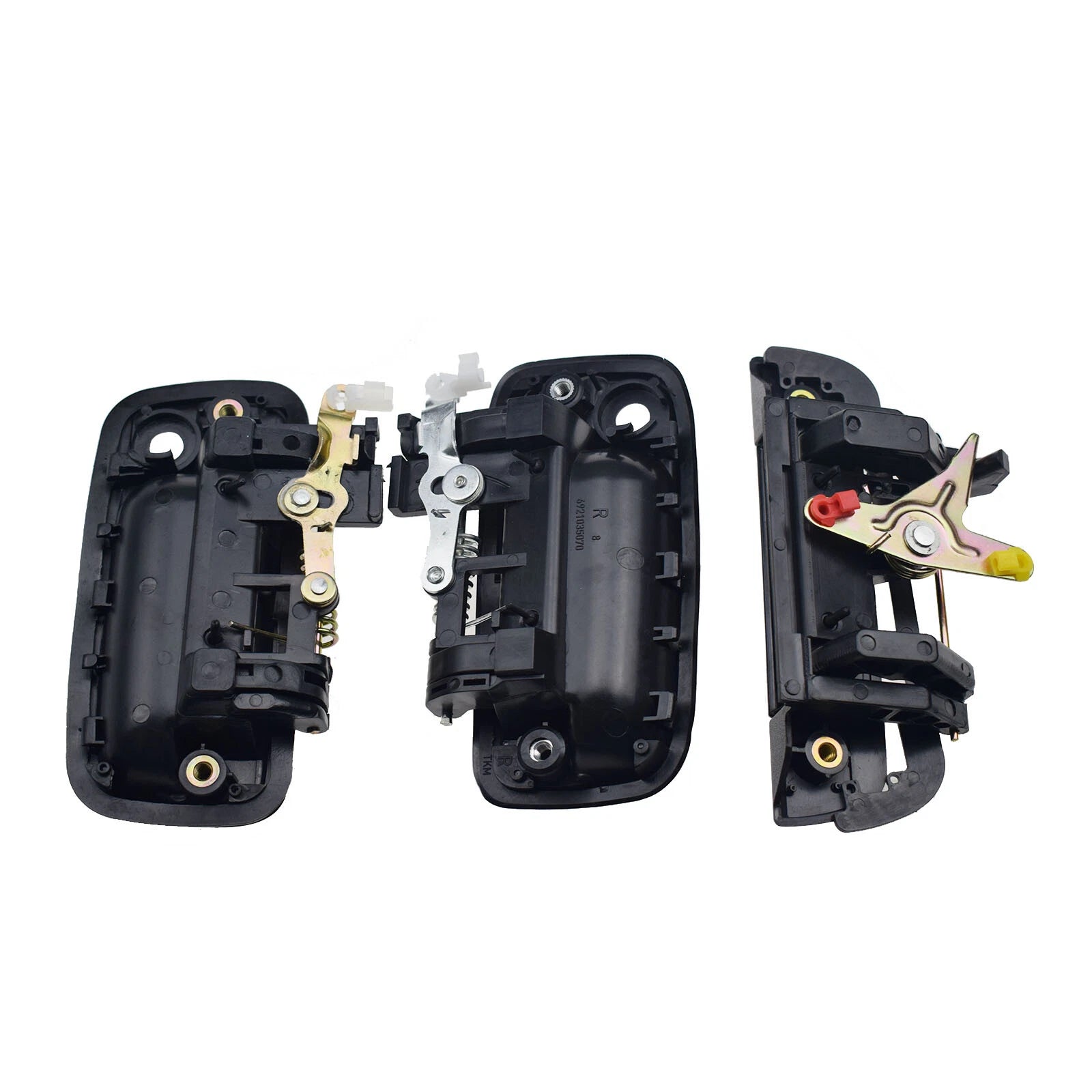 Outside Pair Front Door Handle +Tailgate Handle for 1995-04 Toyota Tacoma Pickup 6B93BC-57