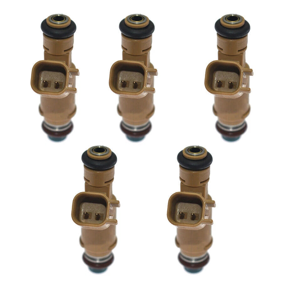 5x Fuel Injectors 8627815 For Volvo C30 S40 V50 2004-2010 2.4L 2.5L FJ1118 6B93BC-57
