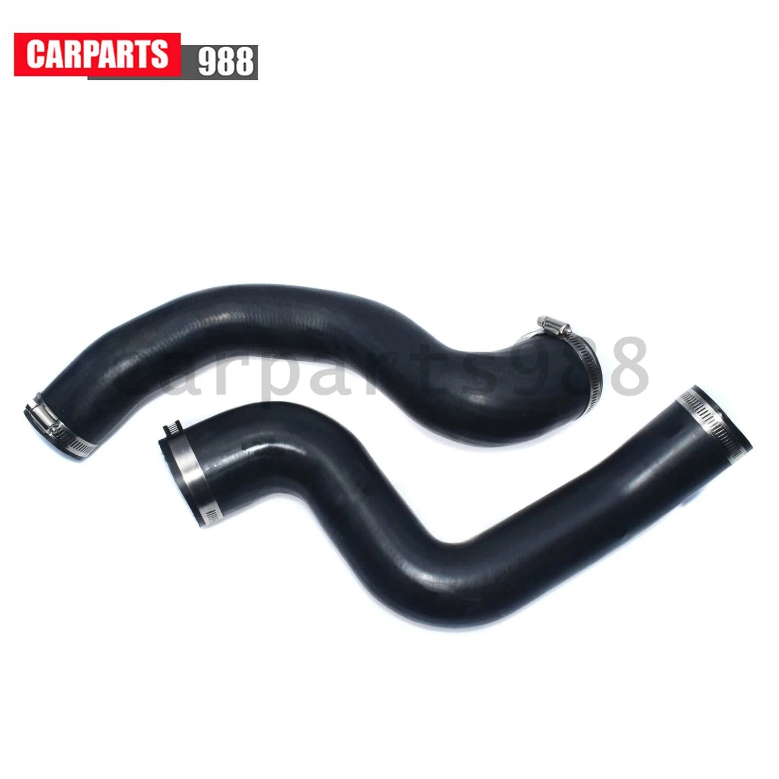2Pcs Upper LH RH Intercooler Turbo Hose For Range Rover Sport 2007-2013 3.6 TDV8 6B93BC-57