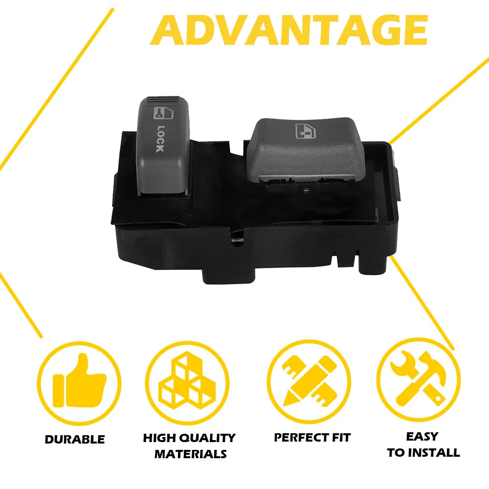 PASSENGER SIDE MASTER POWER WINDOW SWITCH FOR 95-04 CHEVY GMC C/K SONOMA YUKON 6B93BC-57