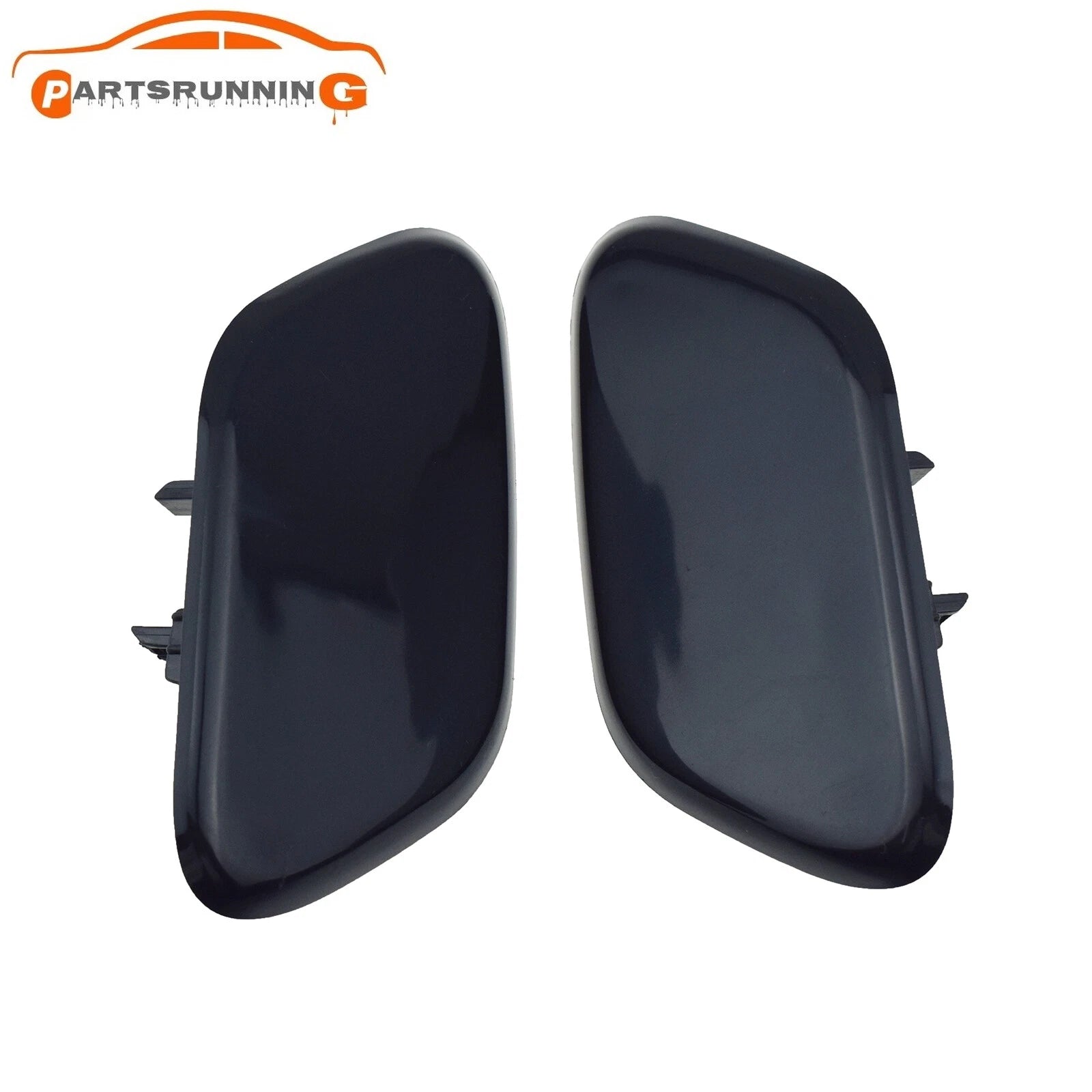 2PCS Headlight Washer Nozzle Cover Cap Left Right For KIA Sportage KX5 2016-2019 6B93BC-57