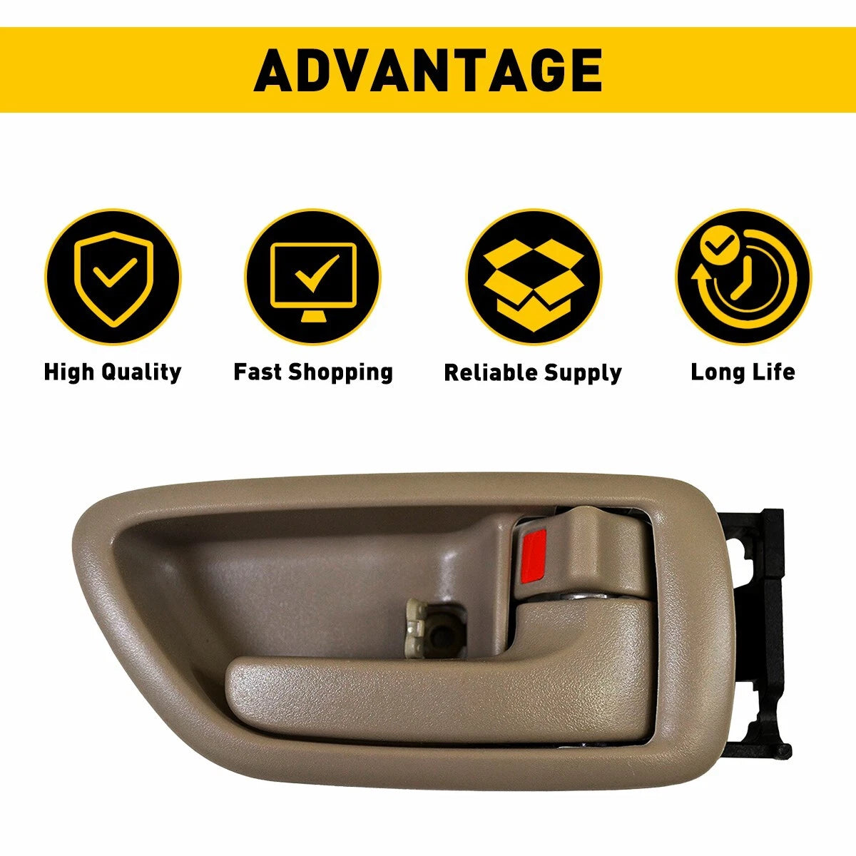 Interior Door Handle Right Side For Toyota 2001-2007 Sequoia / 2000-2004 Avalon 6B93BC-57