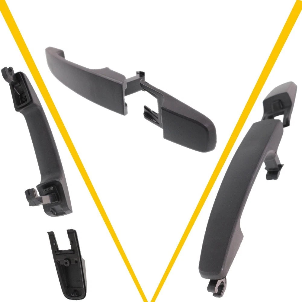 RH Passenger Side Outside Exterior Door Handle for Black 2008-2011 Ford Focus EA 6B93BC-57