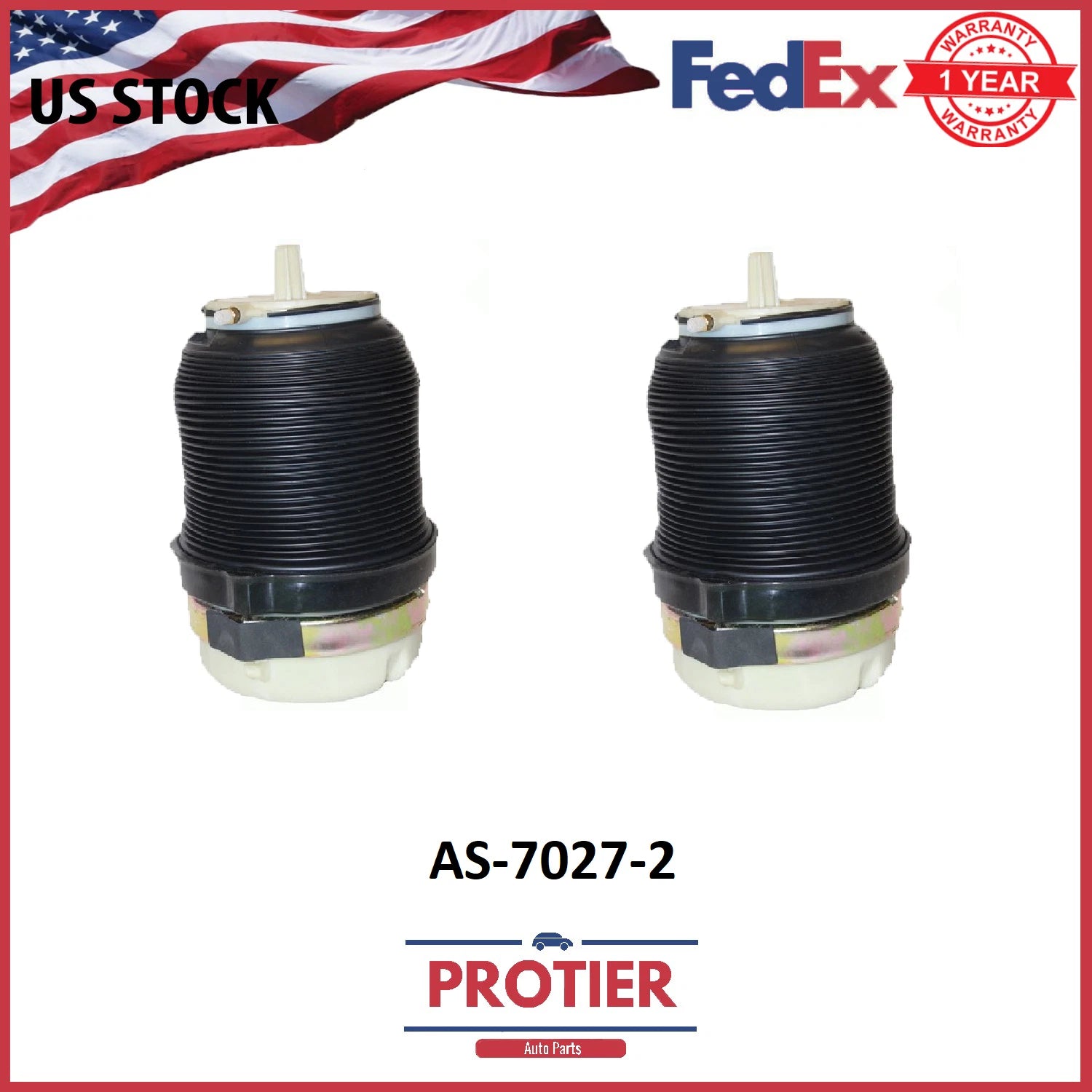 REAR AIR SPRINGS FOR AUDI A6 QUATTRO 2005-11 & AUDI S6 07-2011 6B93BC-57