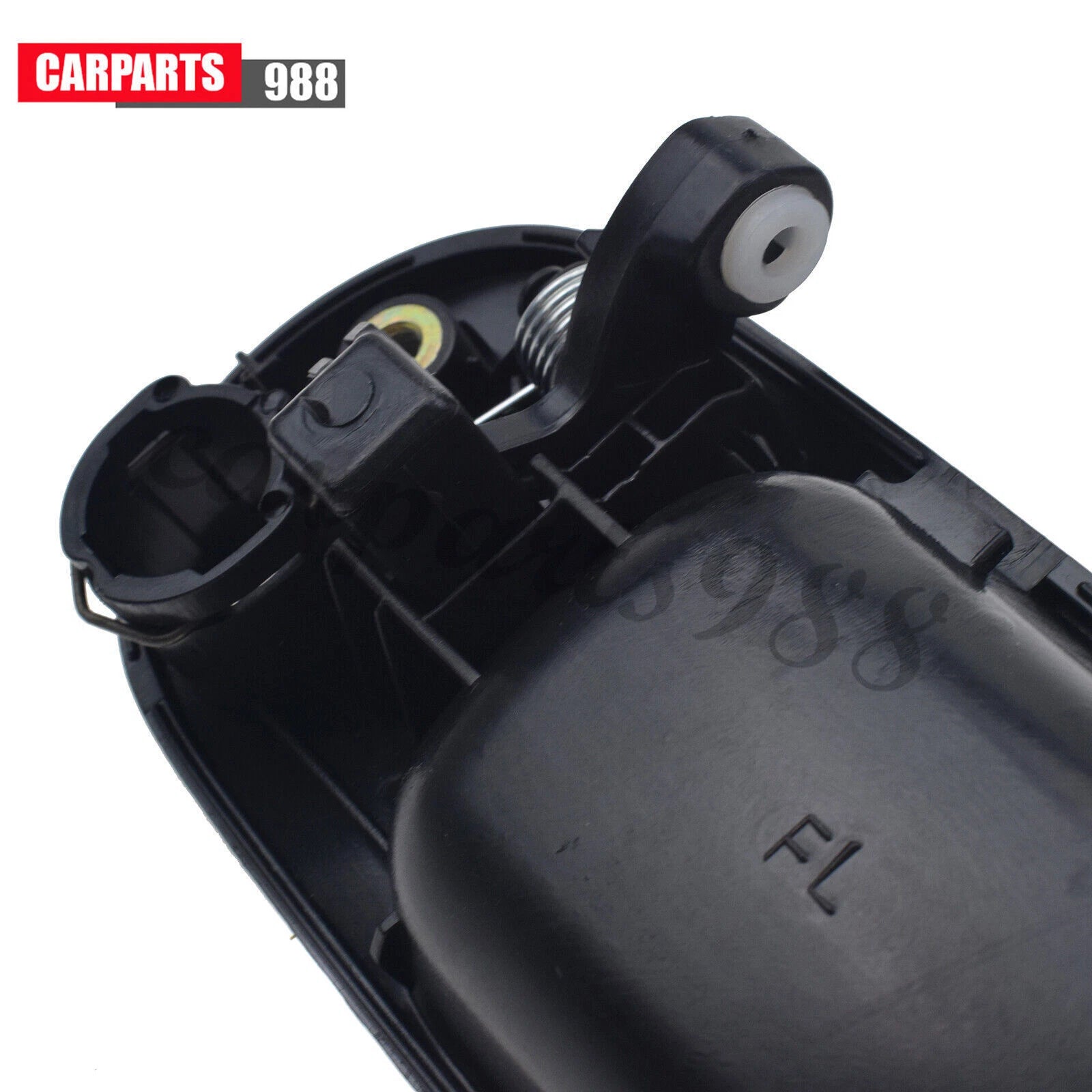 Exterior Outer Door Handle Front Left Black for 1997-2001 Honda CR-V 72180ST0003 6B93BC-57
